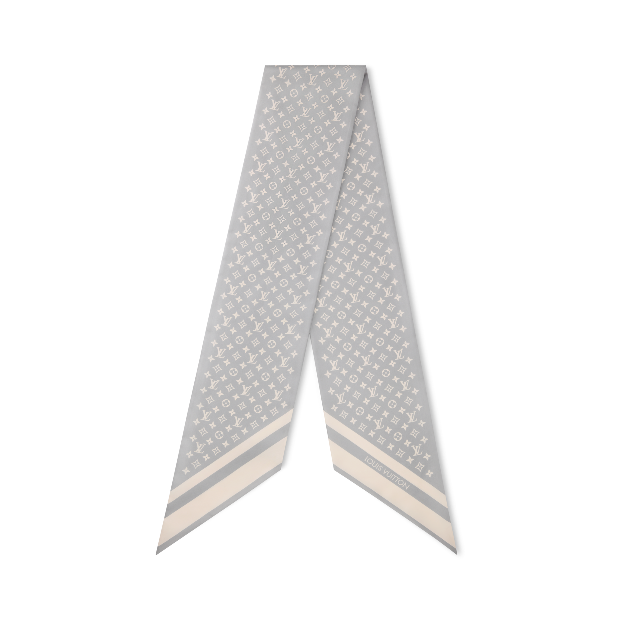 ウィメンズ シルクスカーフ&バンドー - グレー｜ルイ・ヴィトン